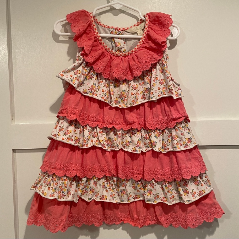 Matilda Jane Permission slip tunic pink floral‎ size 6